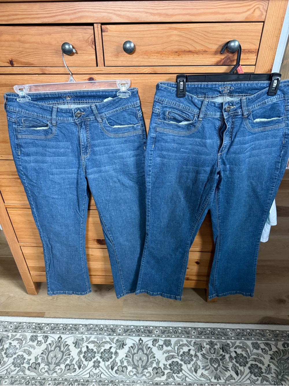 Bundle of Two Riders by Lee Women's Blue Boot Cut Jeans